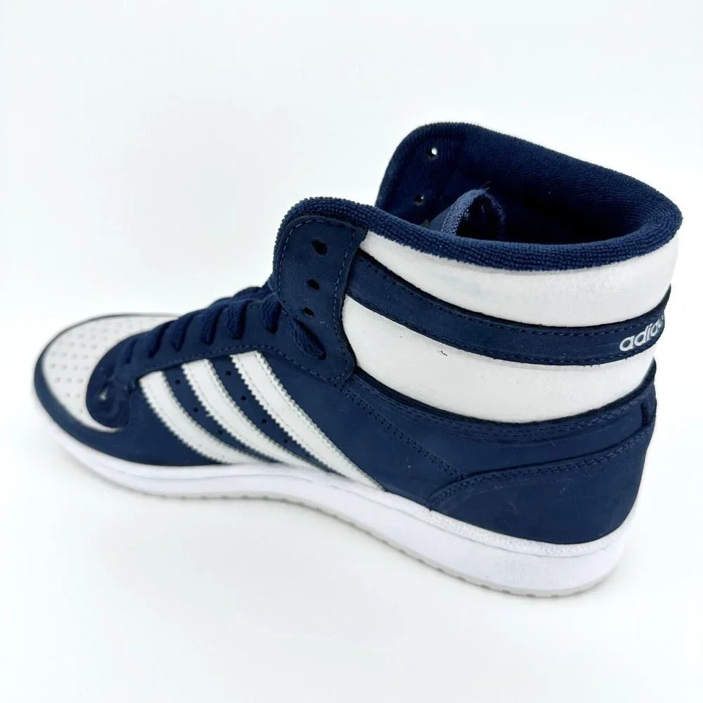 Adidas Originals Top Ten Collegiate Navy Grey Mens Sneakers FZ6023 - Picture 3 of 6